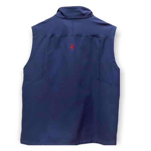 Ibex Peak Climawool Merino Wool Blend Vest navy blue size L - Picture 8 of 12